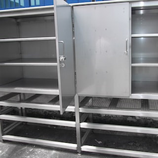 Metal fabrication - Singapore Stainless steel racks cabinets
