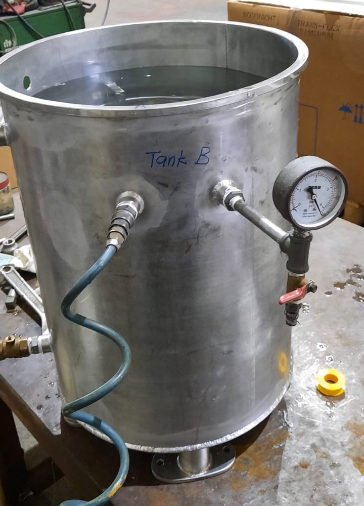 Stainless steel tank cylinder - 01
